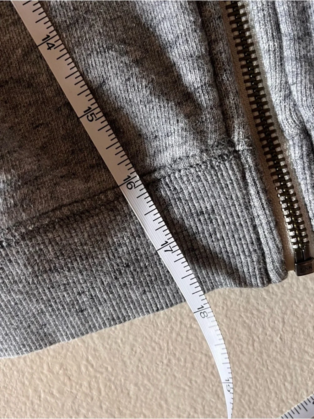 zip-up hoodie